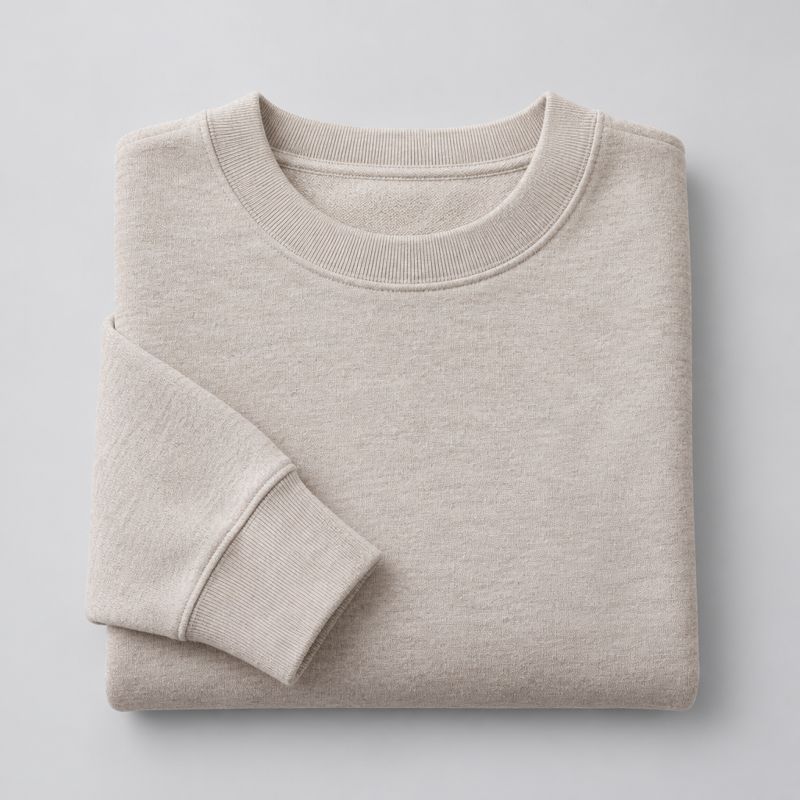 Heavyweight Crewneck in oxblood